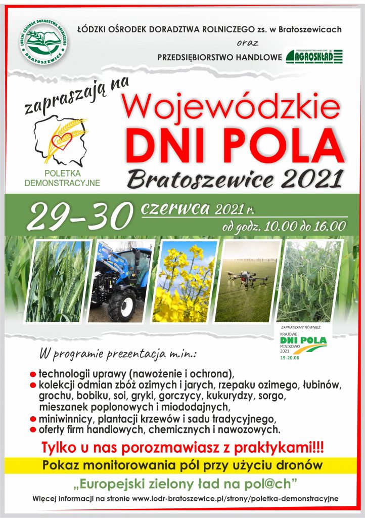 Wojewódzkie Dni Pola 2021