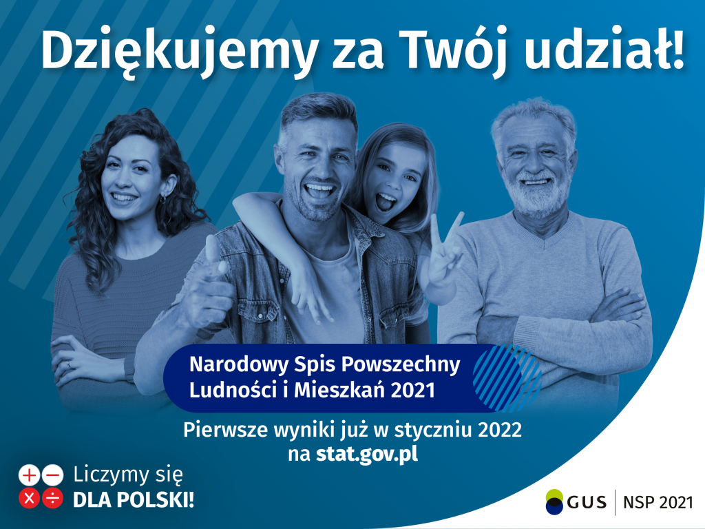Podziękowania za spis