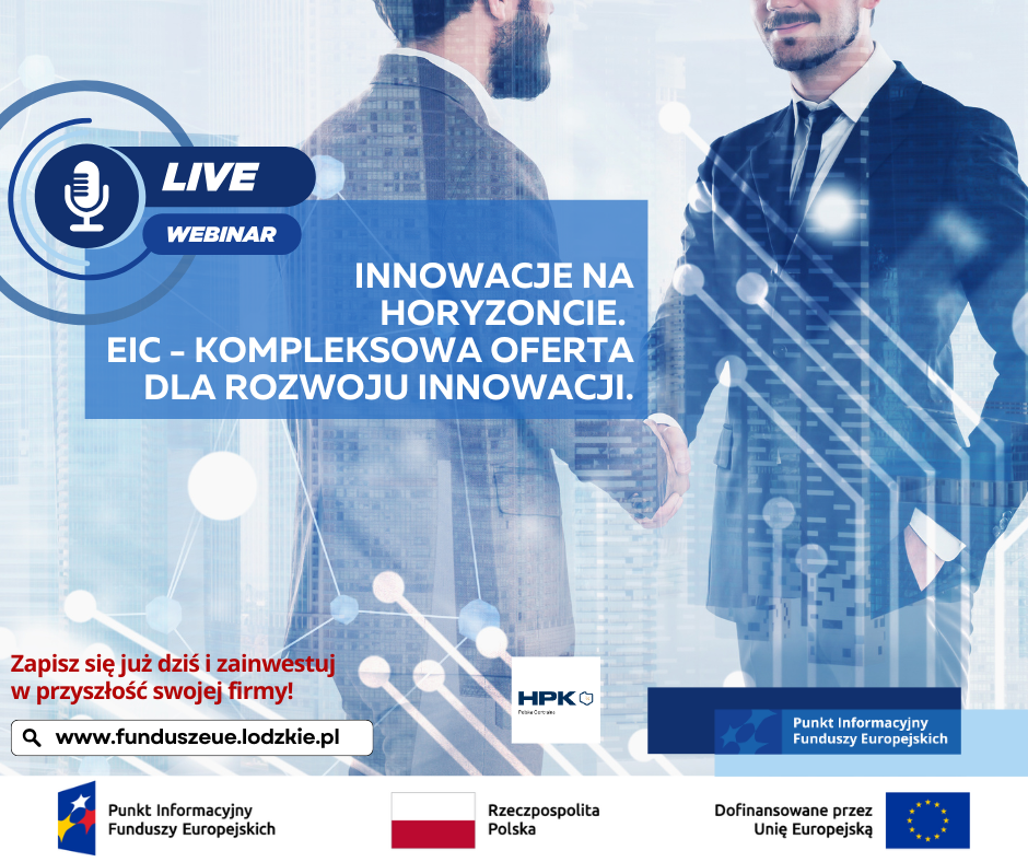 Webinar dla przedsiębiorców „Innowacje na HORYZONCIE”