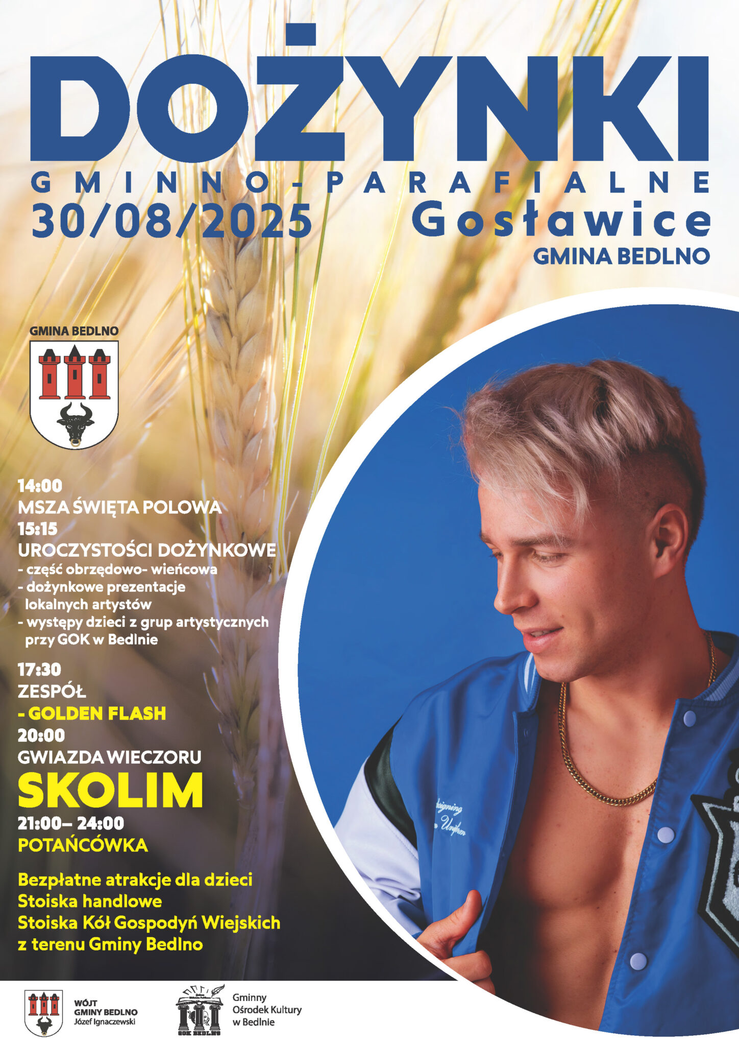 Zapraszamy serdecznie na tegoroczne Dożynki w Gosławicach!!!