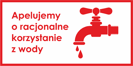 Komunikat w sprawie racjonalnego korzystania z wody